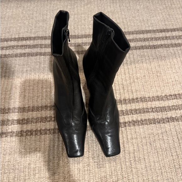 KHAITE Nevada Ankle Stretch 86 boot in black - Picture 3 of 6